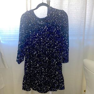 Zara quarter sleeve floral dress